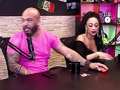 Contou como entrou no porn&ocirc_, n&atilde_o grava outros g&ecirc_neros, gosta do amador e fala sobre seus filhos - Negro Top Del&iacute_cia (SHEER/RED)