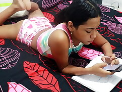 PORNO EN ESPANOL - mi hermosa hermanastra colombiana viene del colegio y quieres que le ayude con sus tareas del colegio y yo le dije que ya ayudo si me deja follarla me follo a una colegiala