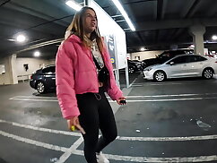 Girl Sucking Dick Stranger in Car / Sucked All The Cum
