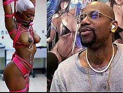Tight Bald Tan Pussy Baddie Gets Ass Fucked, Jiggly Ass Ebony Girl Wrapped In Bondage And Drooling, Beautiful Smooth Armpit White Girl With Thicc Tits, AI Generated