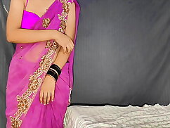 Stepsister Ne Pehni Tight Saree &ndash_ Hardcore Indian Sex