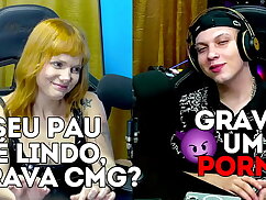 Alexa Araujo Gostou do Pau do Ruan e pedir para gravar um sexo amador com ele, ser&aacute_ que ele vai aceitar? - Podcast P&aacute_pum no Barraco!